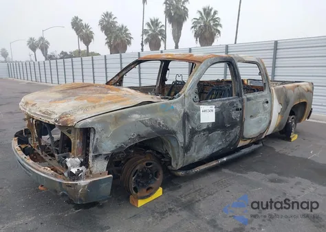 2009 GMC Sierra 2500Hd Work Truck из США, поврежденный, VIN 1GTHC43K39F113322